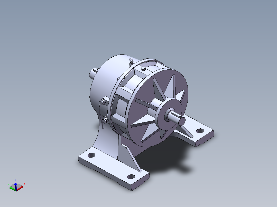 单级卧式摆线针轮减速机