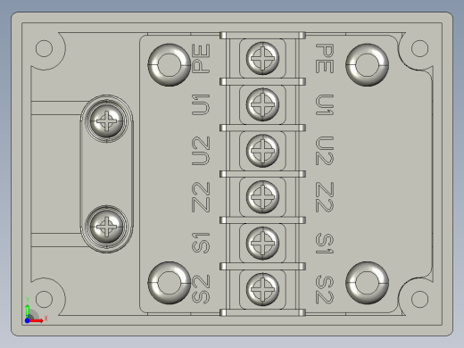 JSCC电源盒（下）JXH-X_2前视缩略图