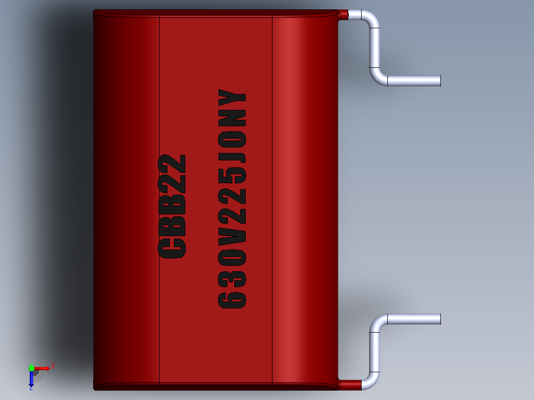 涤纶630V-225J俯视图