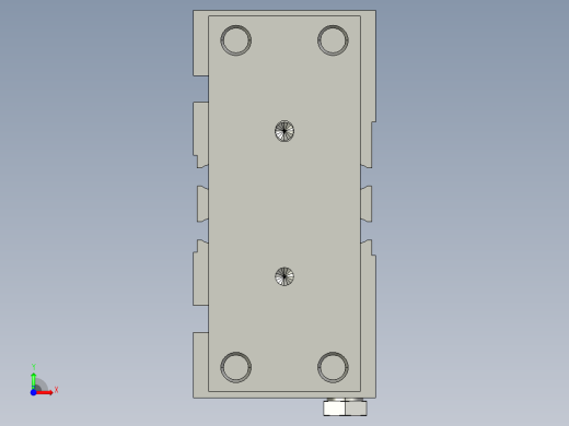 气缸 SMC MGPM16-10Z-M9BL前视缩略图