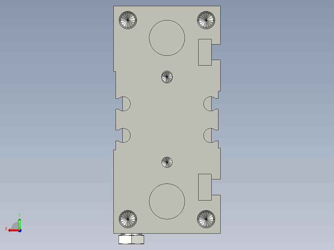 气缸 SMC MGPM16-10Z-M9BL后视图
