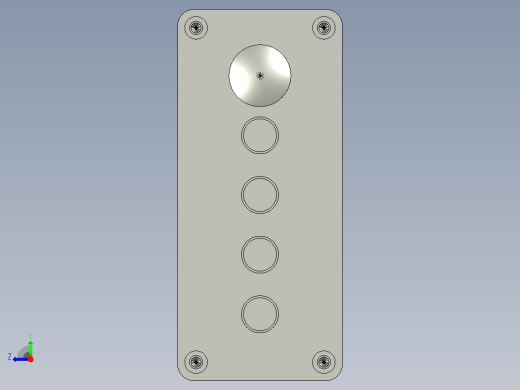 五按钮控制盒-16-1右视缩略图
