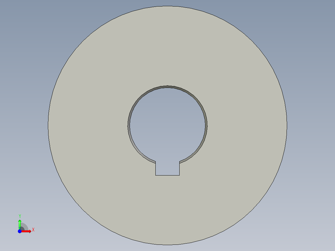 旋转主动轮Z36-M5前视图