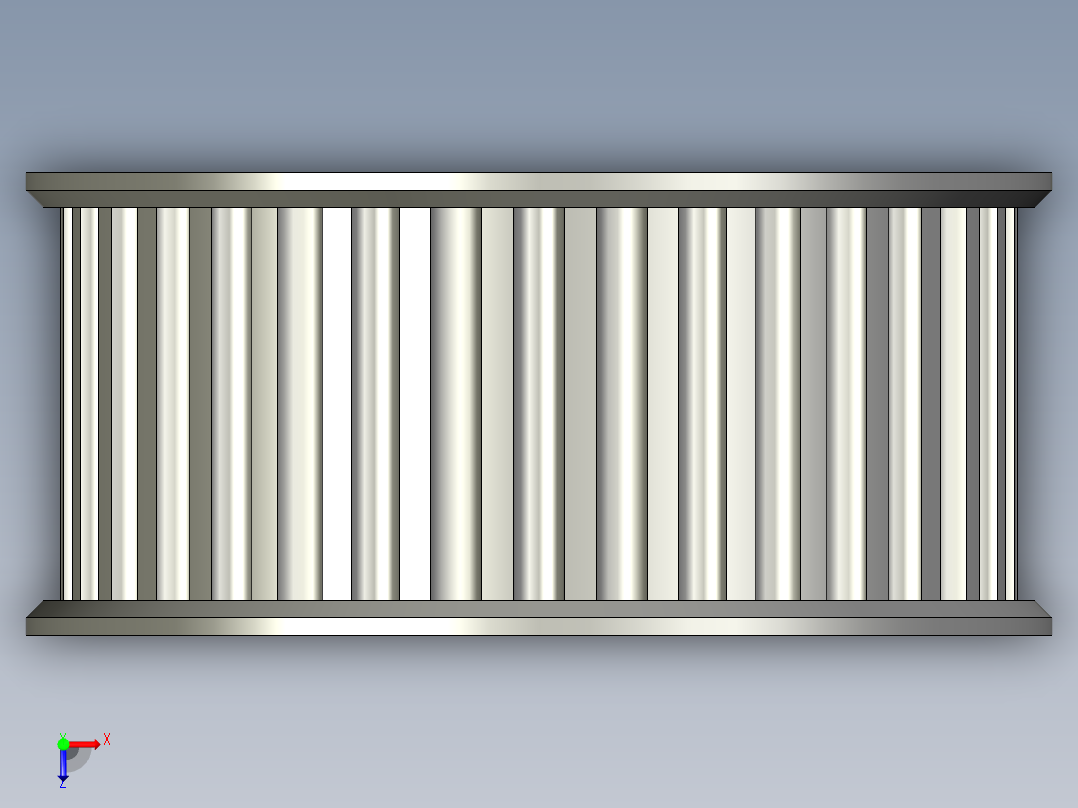 旋转主动轮Z36-M5俯视图