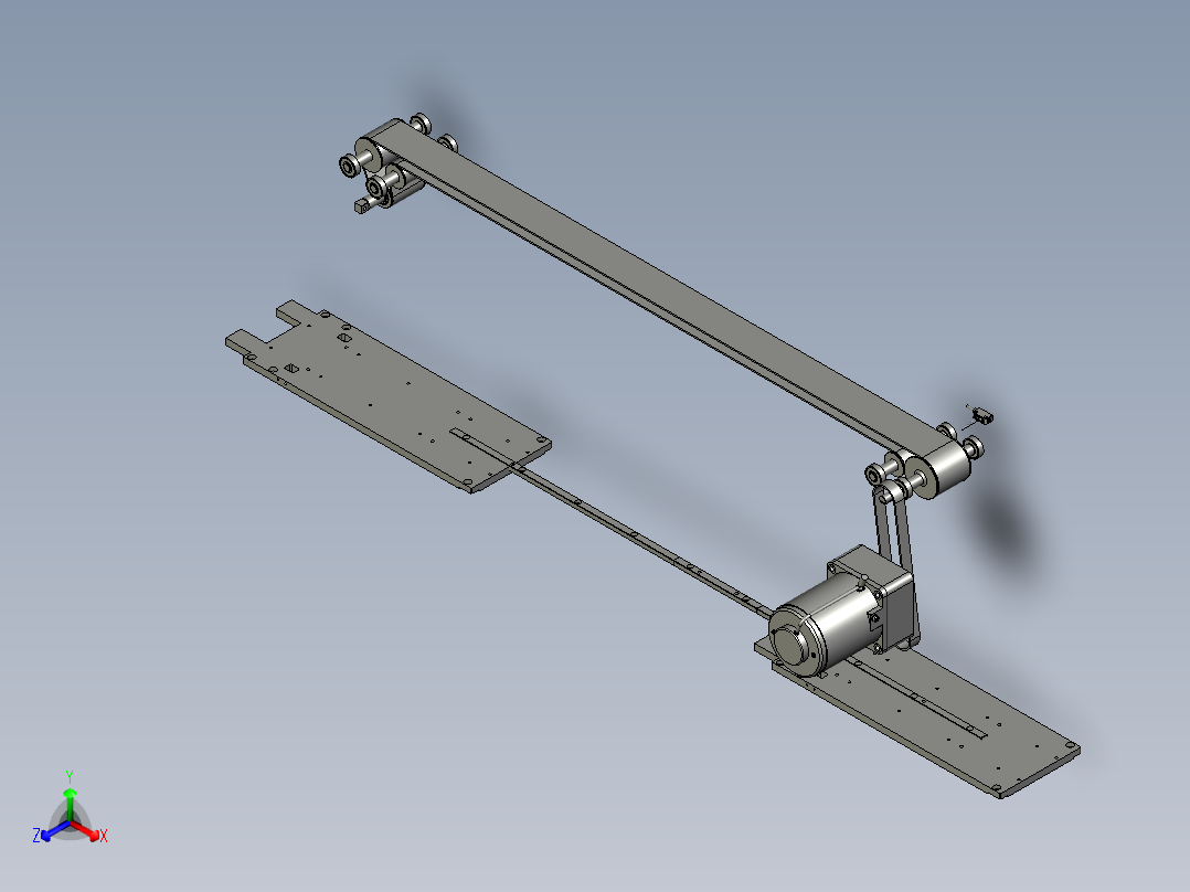 M02103-03-0A02载具回流皮带机构