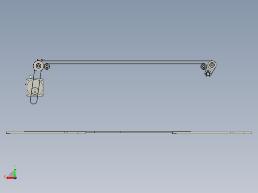 M02103-03-0A02载具回流皮带机构后视缩略图