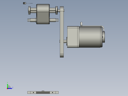 M02103-03-0A02载具回流皮带机构左视缩略图