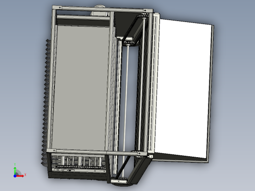 蔬菜食品化处理包装流水线前视缩略图