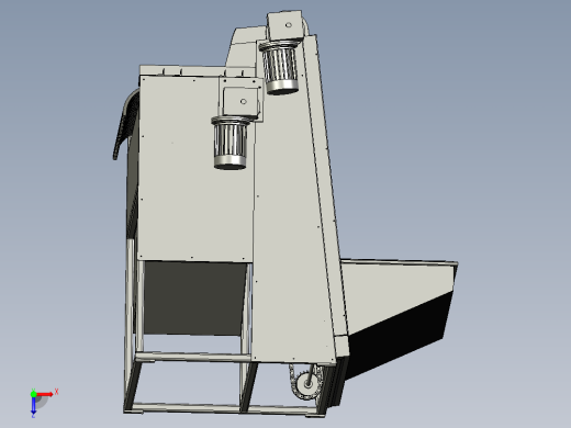 蔬菜食品化处理包装流水线俯视缩略图