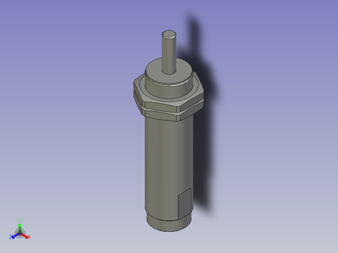 ACA2725-3N正等轴测图