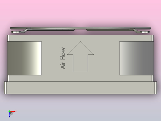 散热风扇（120）+2个防护网俯视缩略图