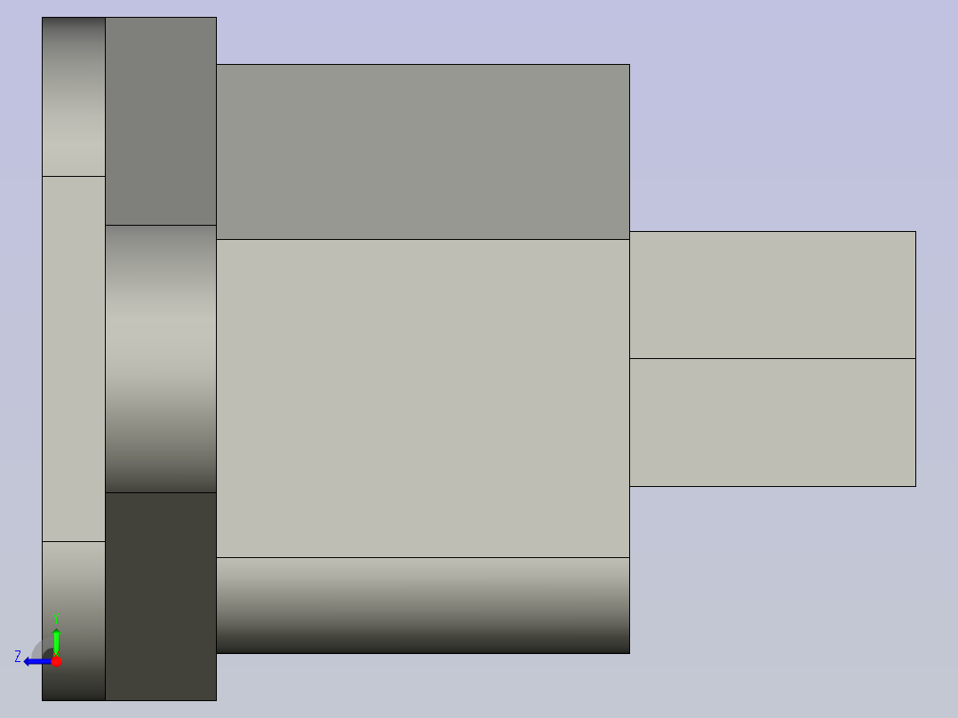 电源插座(电脑)-F右视图