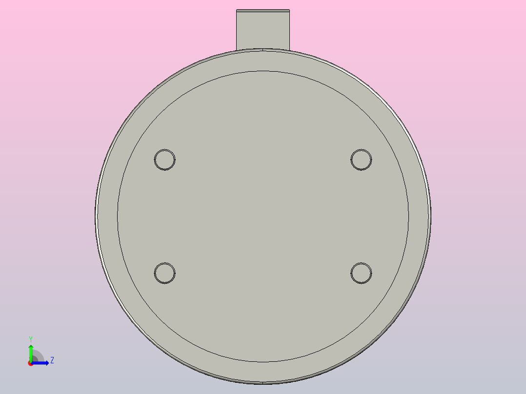 1L中实型超长爪行程动力夹头[1L-10]左视图