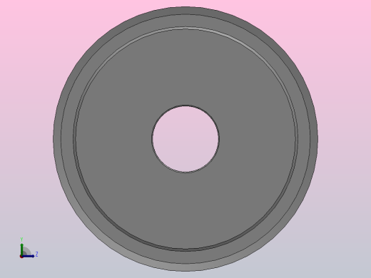 标准型半圆弧形齿同步带轮H5M型_SH5MHC-48-25-dc20-A左视缩略图