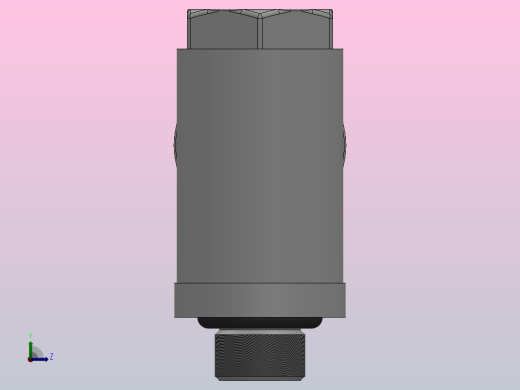 IPHT-G 全铜外六角-G螺纹管接头_IPHT04-M5左视缩略图