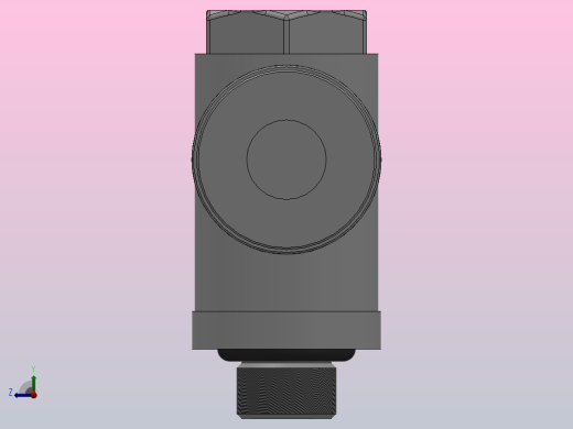 IPHT-G 全铜外六角-G螺纹管接头_IPHT04-M5右视缩略图