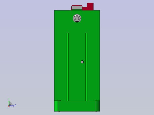 CA6140车床拨叉831002拨叉工艺及铣32x32面夹具设计【含三维solidworks】左视缩略图