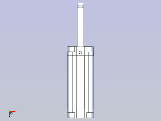 气动缸俯视缩略图