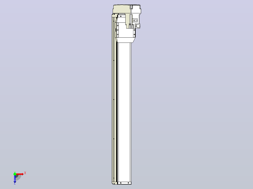 钢基模组TPA-KCR-8610C-840A1-MU-H0俯视图