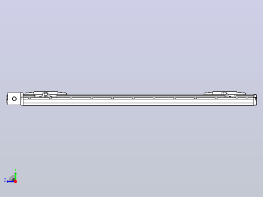 皮带直线轴双滑块型TPA-GCBS-120-P70-L325-DR-M20-N3右视缩略图