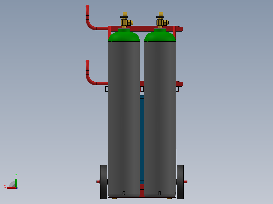 tig mig mag焊接手推车16后视图