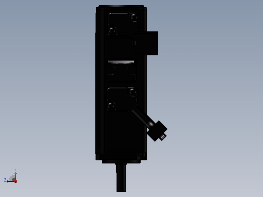 台达电机 ECM-A3L-C10401SSX（100w增量型低惯量有刹车）右视缩略图