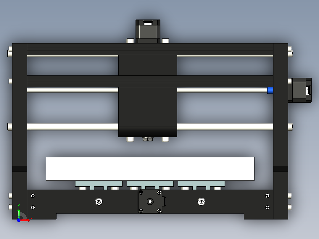 机床cnc-3018pro-1 8 STP前视图