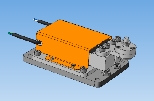 使用双应变仪Alfa GL-50施加上部载荷的悬臂应变仪缩略图