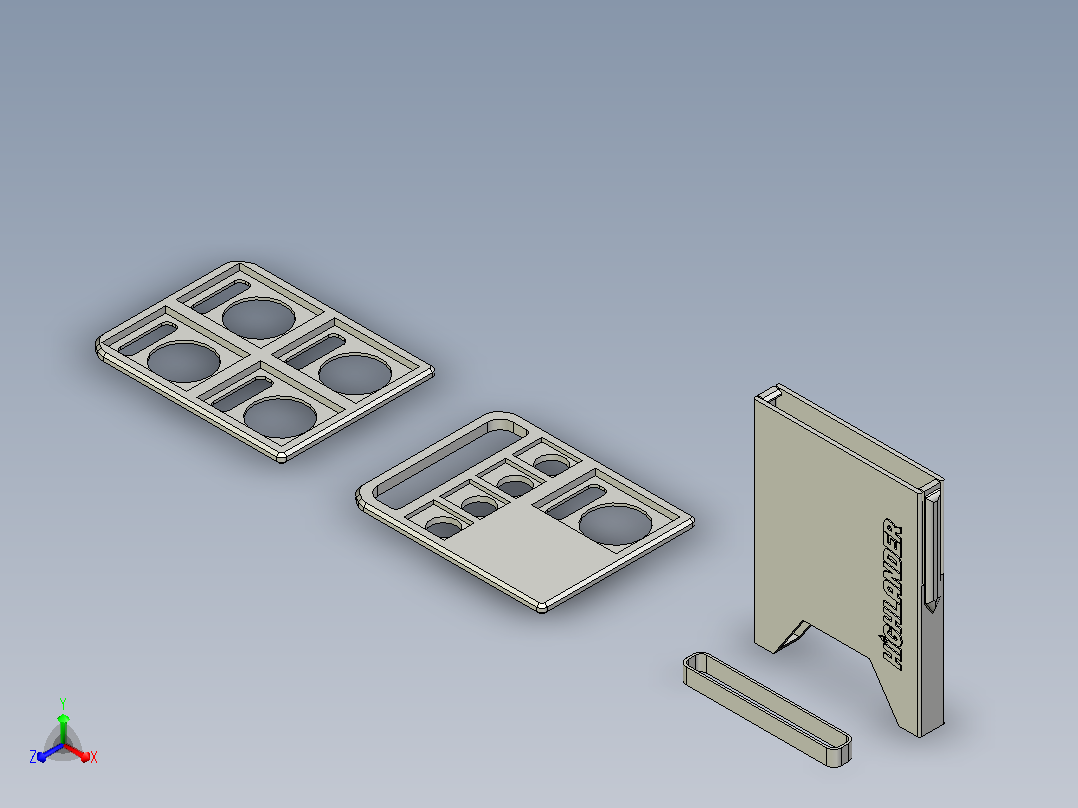 SD卡图集正等轴测图