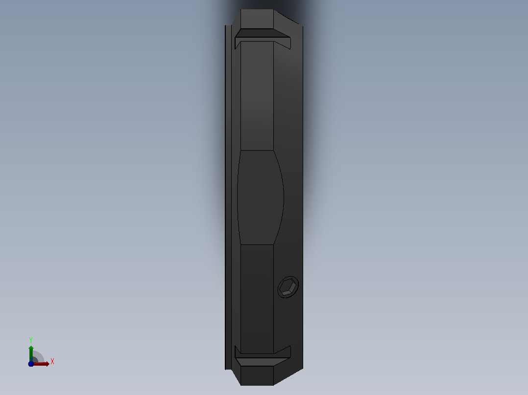 NFA斜角锁紧螺母[NFA M120×2.0]前视图