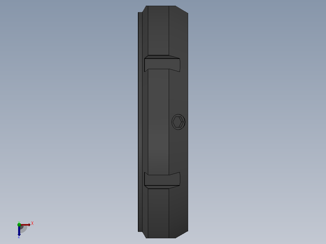 NFA斜角锁紧螺母[NFA M120×2.0]俯视图
