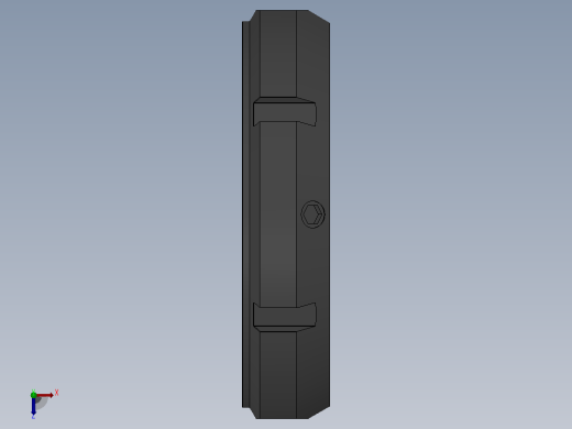 NFA斜角锁紧螺母[NFA M120×2.0]俯视缩略图