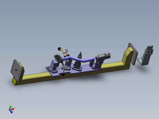 汽车排气管焊接夹具