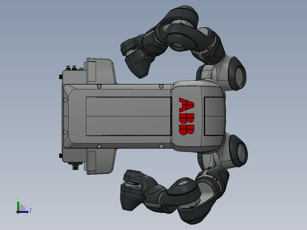 ABB IRB 14000 yumi左视图