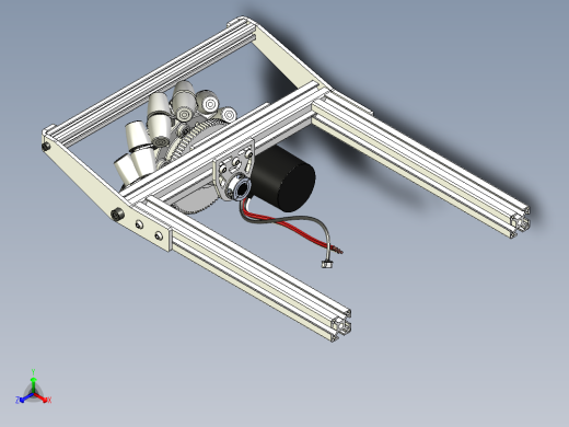 EasyExDrive麦克纳姆轮3D数模图纸 STP格式