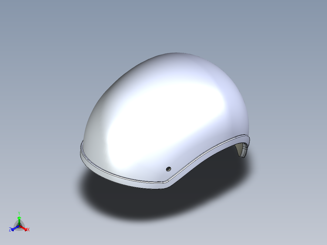 军用钢盔外观设计