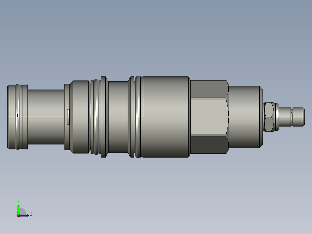 插装阀-PRHBLAN左视图
