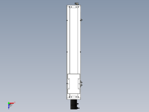 Toyo东佑达直线模组-ECH14-600-BC-200W俯视缩略图