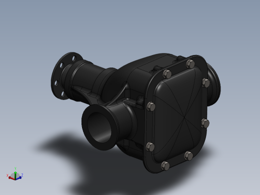 后轴差速器图纸