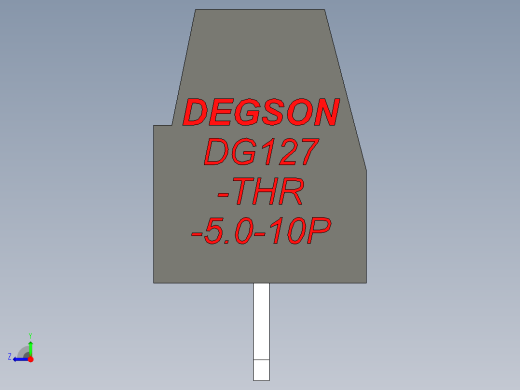 DG127-THR-5.0-10P-4Y-80AH右视缩略图