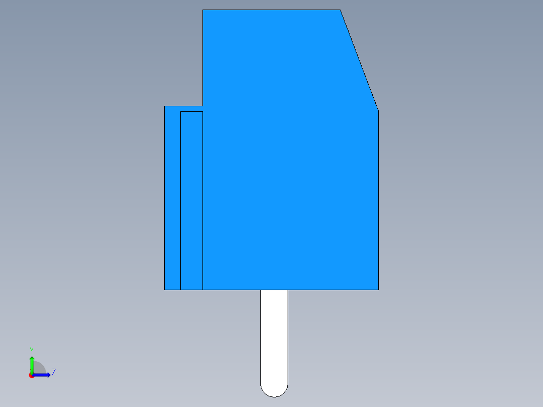 DG126-5.0-20P-12-00AH左视图