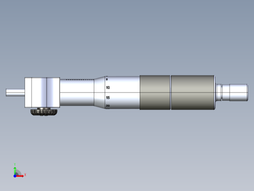 深度千分尺-Depth Micrometer Mitutoyo 0.01.STEP前视缩略图