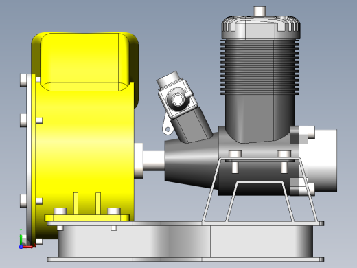 引擎鼓风机前视缩略图
