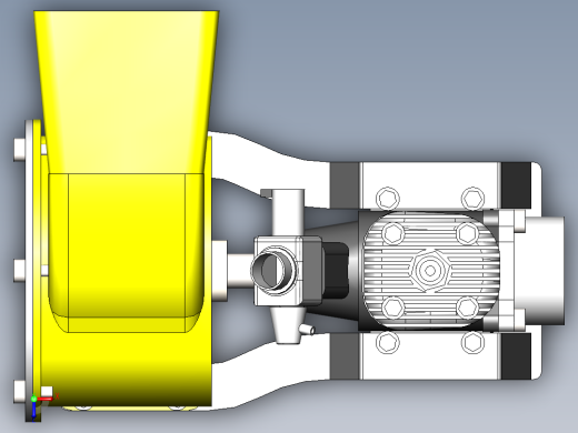 引擎鼓风机俯视缩略图