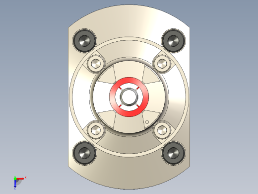 KOSMEKSFA1000-M2A-060-H50多系列多零件图纸模型多系列多零件图纸模型俯视缩略图