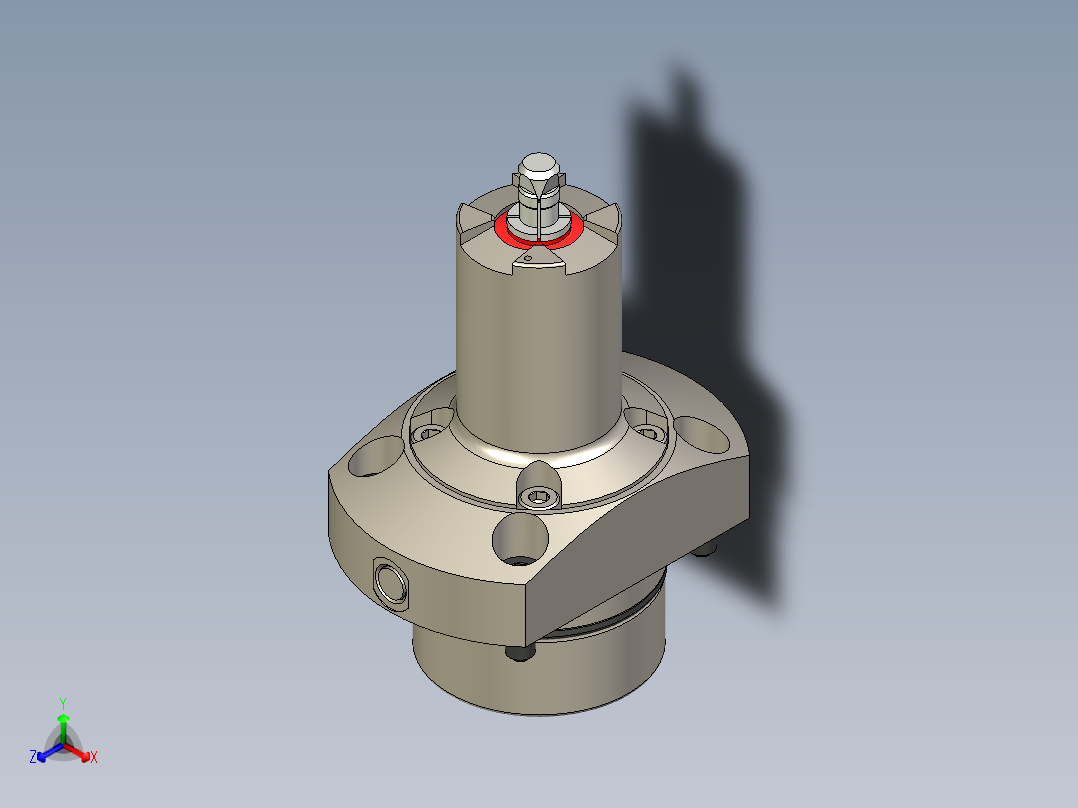 KOSMEKSFA1000-M2A-060-H50多系列多零件图纸模型多系列多零件图纸模型正等轴测图