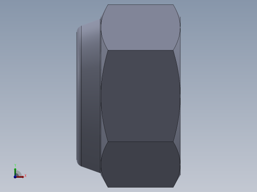 自锁螺母M4-M42前视缩略图