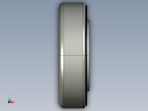 带圆锥滚子的轴承前视缩略图
