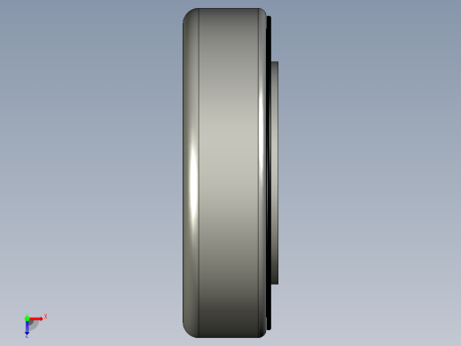 带圆锥滚子的轴承俯视缩略图