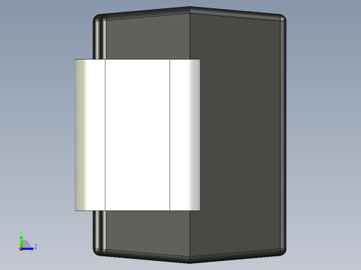 分立半导体元件封装-DO-214AC-DIOM5127X23N左视缩略图